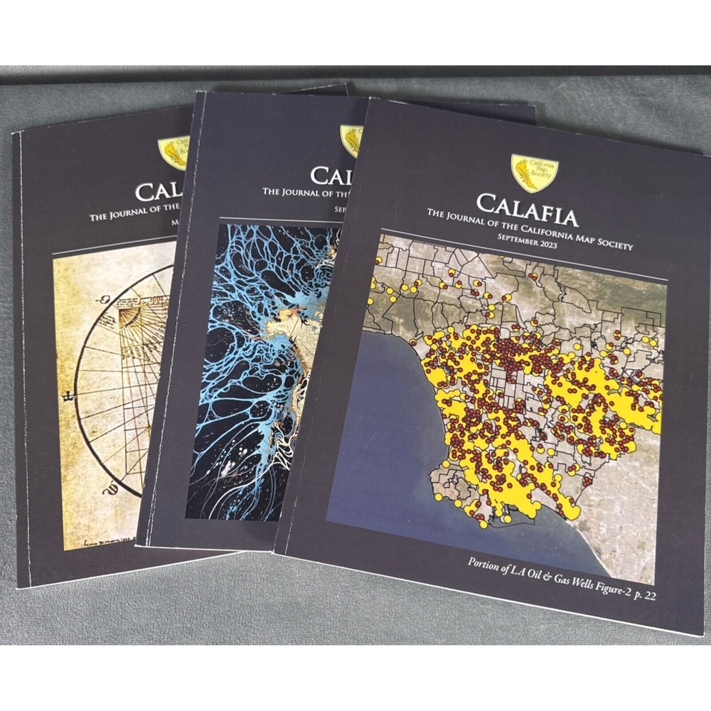 Calafia: The Journal of the California Map Society Sept '23, Sept 2'2, March '23